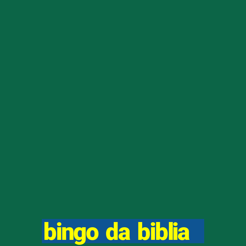 bingo da biblia